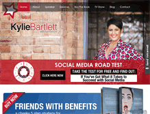 Tablet Screenshot of kyliebartlett.com